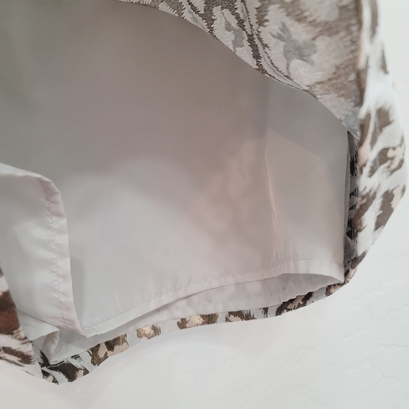 💕 Cherokee Metallic Animal Print Top Girls Size Large 10-12 - Picture 4 of 12